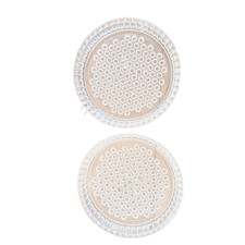 Vintage Coasters Glass Crystal