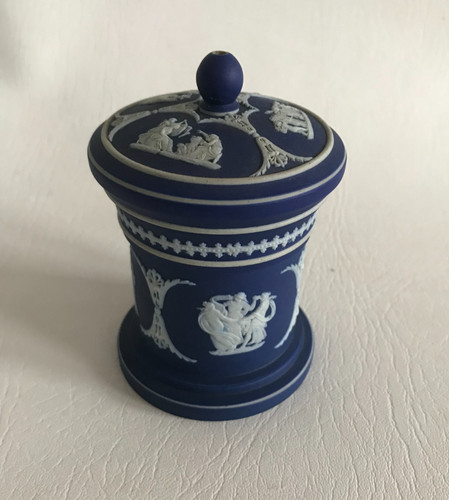 Wedgwood blue jasper dip small - blue,