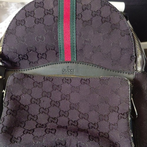 Gucci monogram daypack - gucci,