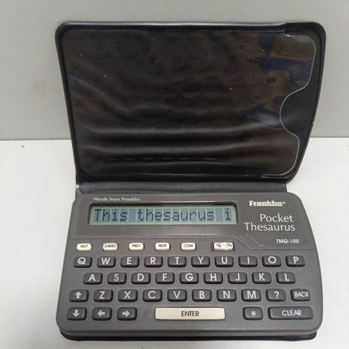 Franklin tmq 100 pocket - franklin, tmq-100