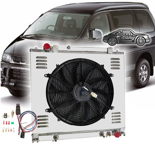 Row radiator shroud - 3, fan
