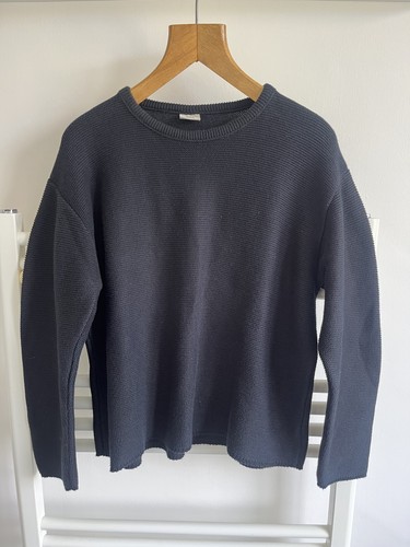Noa black boxy knit - noa,