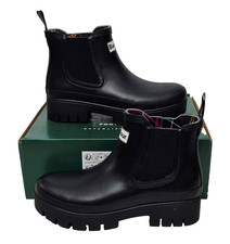 BARBOUR Womens Halton Black