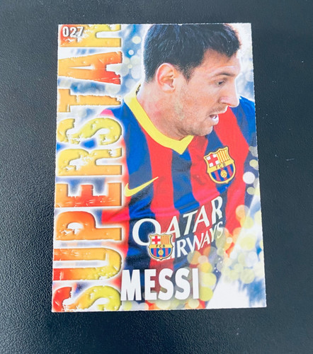 Lionel messi 2014 mundicromo - -,