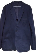 CALVIN KLEIN SMART DESIGNER DE-CONSTRUCTED COTTON SPORTS JACKET UK/US 38 EU 48