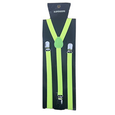 Retro Neon Yellow Skinny 1.5cm