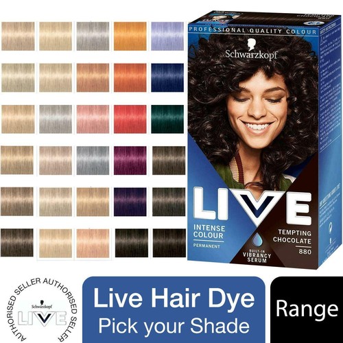 Schwarzkopf live hair colours - schwarzkopf,