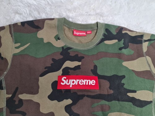 Supreme fw15 box logo - logo, crewneck