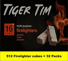 Tiger Tim 512 Firelighters