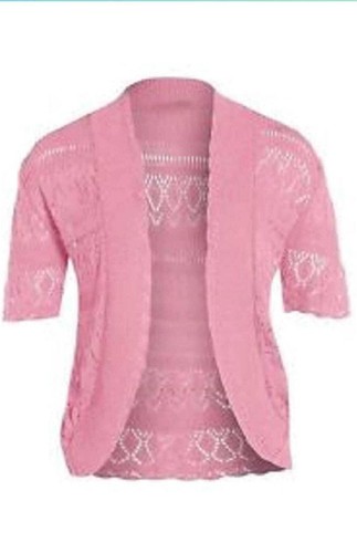 Women crochet knitted bolero - women,