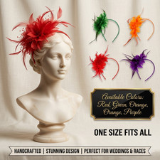 Large Fascinator Women's