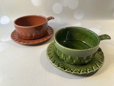 2 x Vintage Holkham Pottery