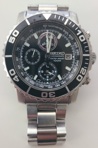 Seiko 7t62 0cv0 wristwatch - 7t62-0cv0,