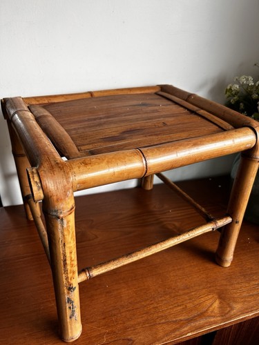 Vintage bamboo cane - vintage-bamboo/cane, table