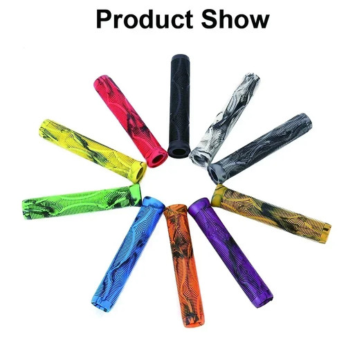 Rubber handlebar grips for bmx - rubber,