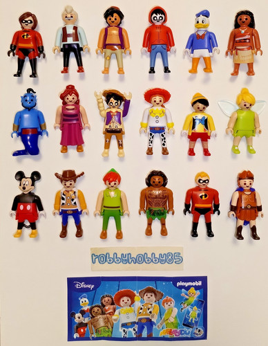 Disney playmobil complete set - complete,