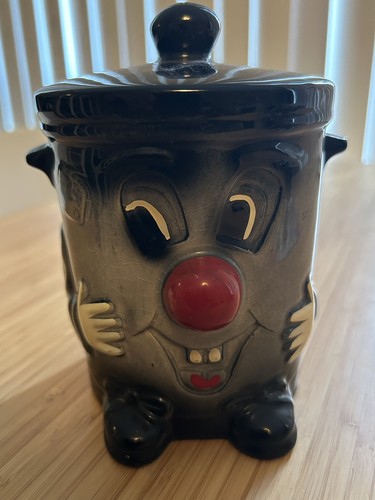 Vintage dusty bin money box - bin,
