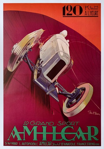 Amilcar posters 70x100cm - posters,