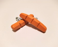 Orange brake pads for skyway