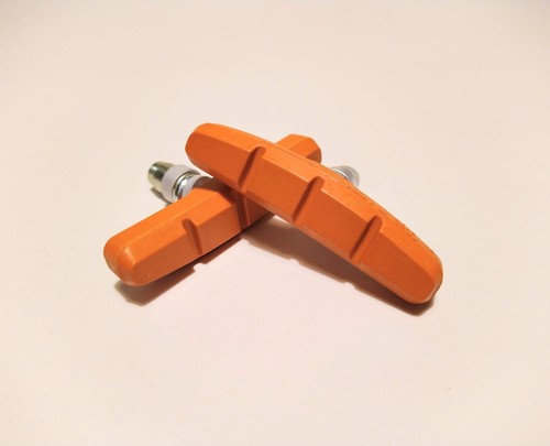 Orange brake pads for skyway