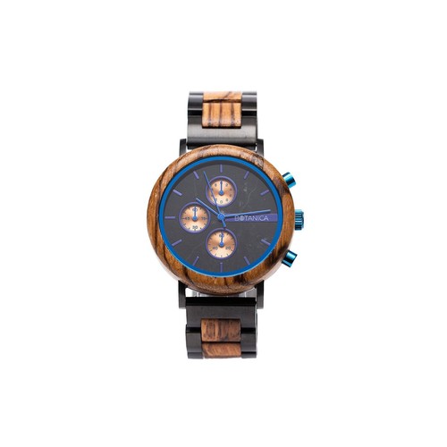Dahlia zebrano wood - wood, blue