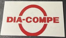Dia Compe  BMX decal sticker