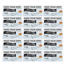 1500 MAKE YOUR OWN BY RIZLA CIGERRATE KING SIZE FILTER TUBES THE NEW CONCEPT