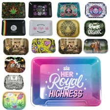 Metal rolling tray high - metal,