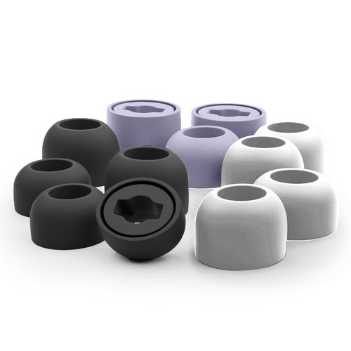 Silicone earbuds ear tips - silicone,