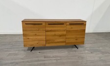 Arighi Bianchi Hoxton Solid Oak & Metal 3 Door Sideboard RRP £1249