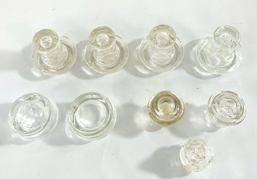 Lot vintage lids - lot, 9