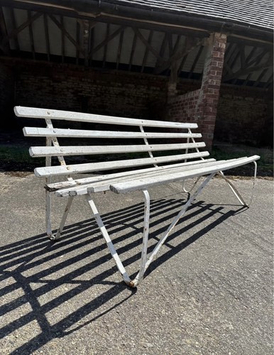 Antique english white - white, wrought