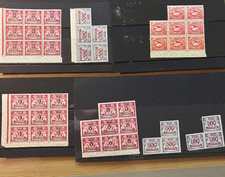 A78 Danzig inflation period mint stamps some with overprints no reserve