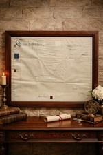 Antique 1880 indenture deed - 1880,