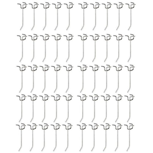 Peg board hooks shelving - hooks, set