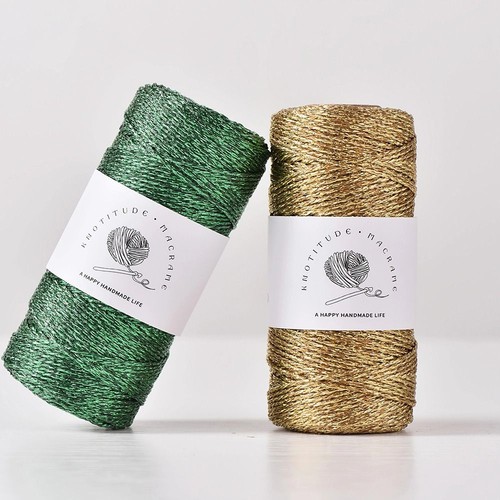 Knitting crochet glitter gold - knitting,