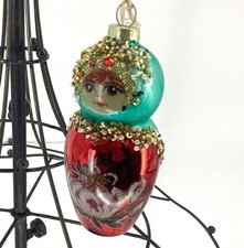 Colorful Russian Doll Ornament