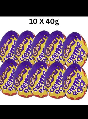 Cadbury chocolate creme egg - creme,