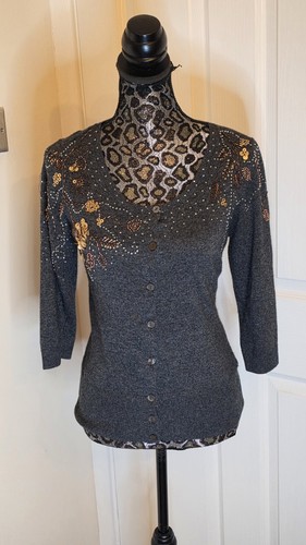 Monsoon grey gold embellished - gold,