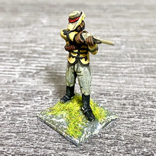 2x 28mm Zulus Fig Unmounted Painted Metal Miniatures Zulu War Black Powder #8