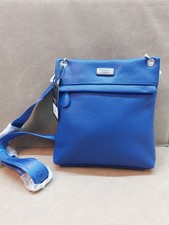 Osprey  London Miami Cross Body Bag Leather New with Tags RRP £120 Purple