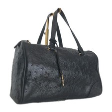 Edina Ronay Black Ostrich