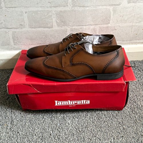 Lambretta blair brown - lambretta, lace-up