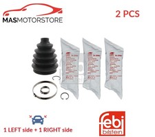 CV JOINT BOOT KIT PAIR WHEEL SIDE FRONT FEBI BILSTEIN 29250 2PCS P NEW