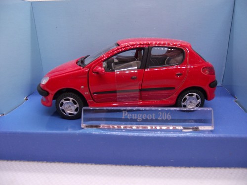 Cararama peugeot 206 in - peugeot,