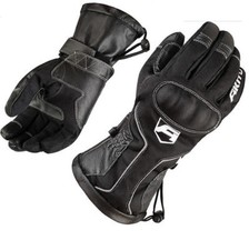 AKITO STATION  GLOVES THERMAL WATERPEROOF BLACK MOTORCYCLE