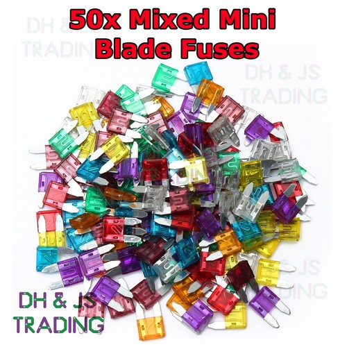 50x mixed mini - 50x, fuses