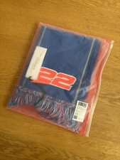 Brand New Jenson Button McLaren Scarf blue number 22 2015 season F1 Formula 1