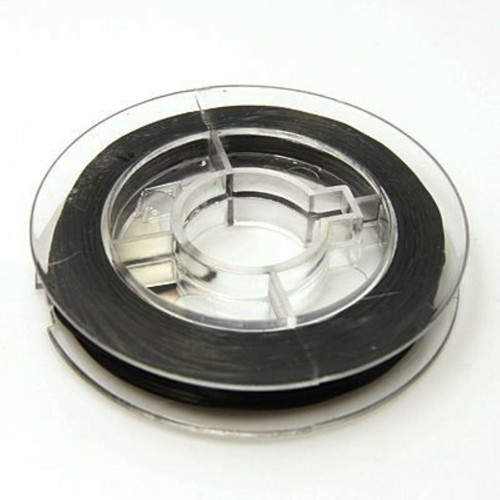 Black beading elastic stretchy - beading,