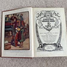 *VTG THE BIG CHRISTMAS WONDER BOOK 1937 EDWARD VIII CORONATION SOUVENIR 1st ED*